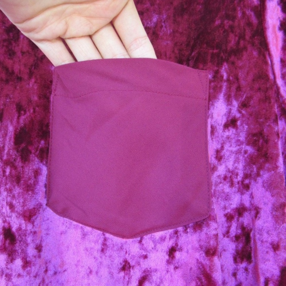 3X EVRI velvet like top with pocket size 3X - Picture 8 of 17